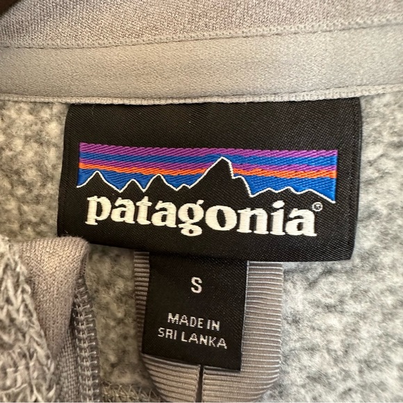 Patagonia gray better sweater, fleece vest full front, zip women’s small - Picture 13 of 14